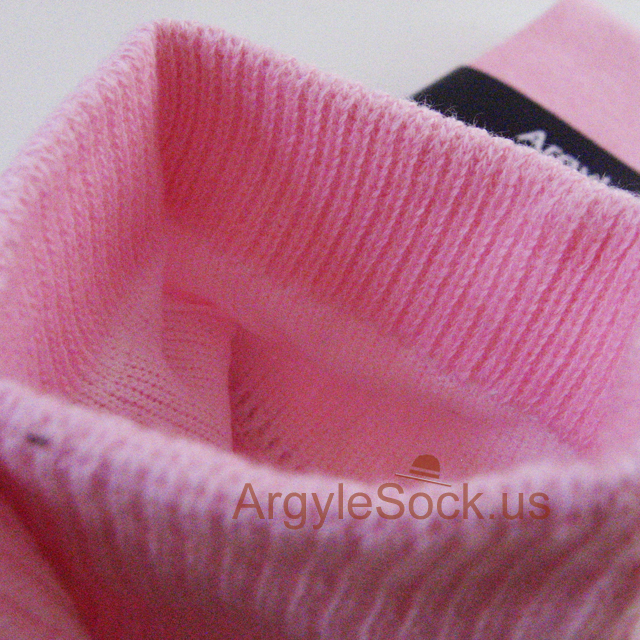 pink charcoal/dark gray light grey argyle socks