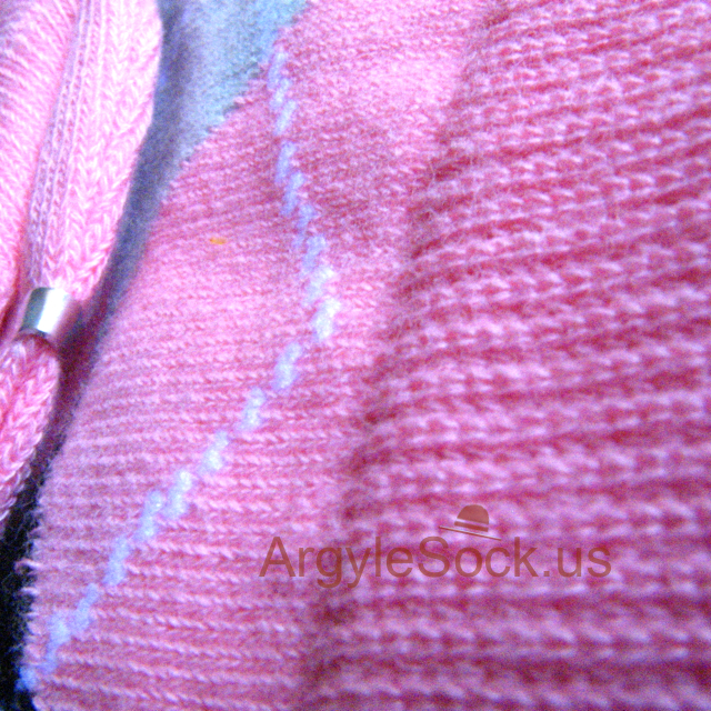 pink mens argyle dress sock