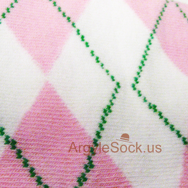 pink/white mens socks