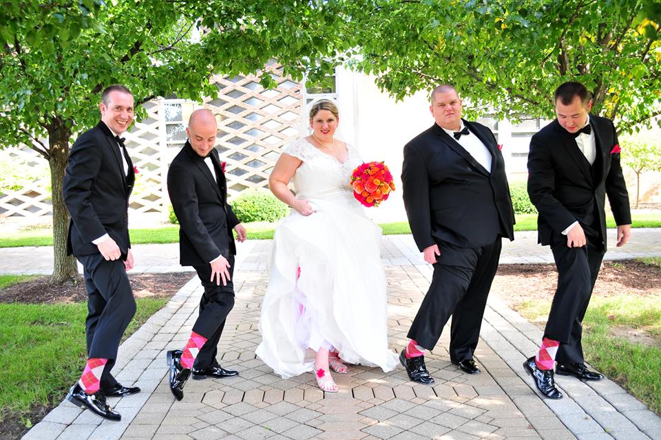 brides and groom_groomsmen socks