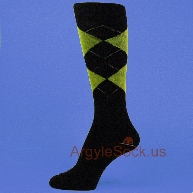 Lime Green Men's Dress Socks Collection quality,