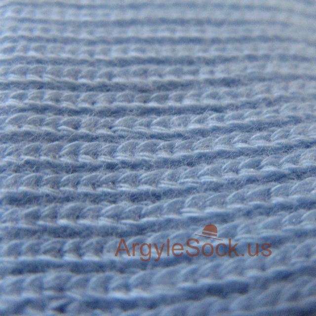 Carolina blue mens argyle sock from karins socks manufacturer