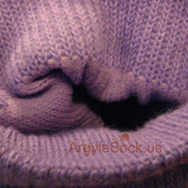 lavender gray grey purple mens argyle sock