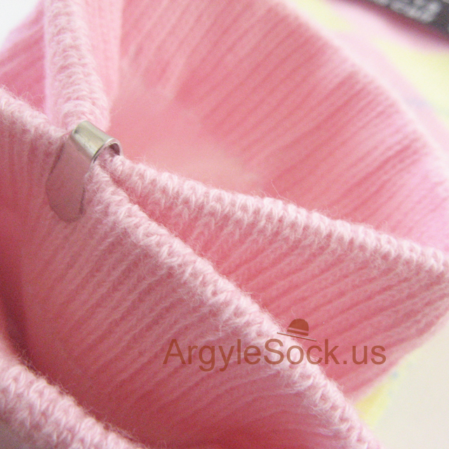 pink yellow argyle socks for men from Karin's Socks manufacturer