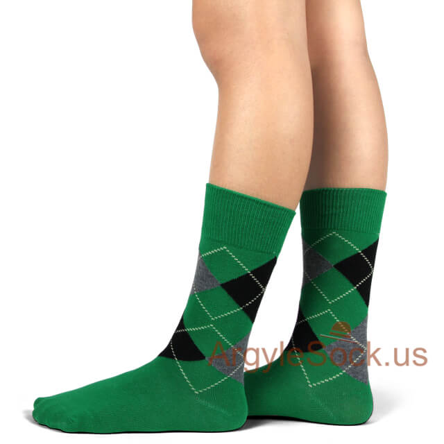 boys socks green