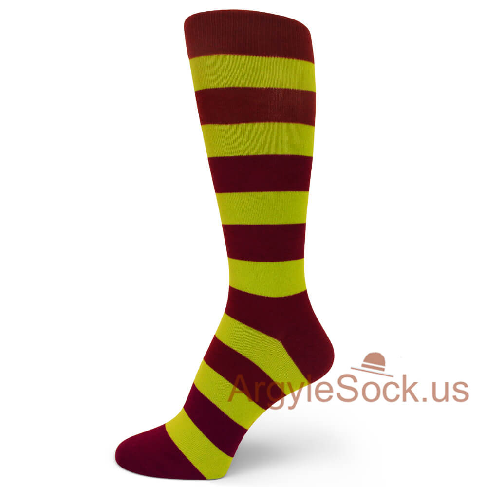 mens yellow dress socks