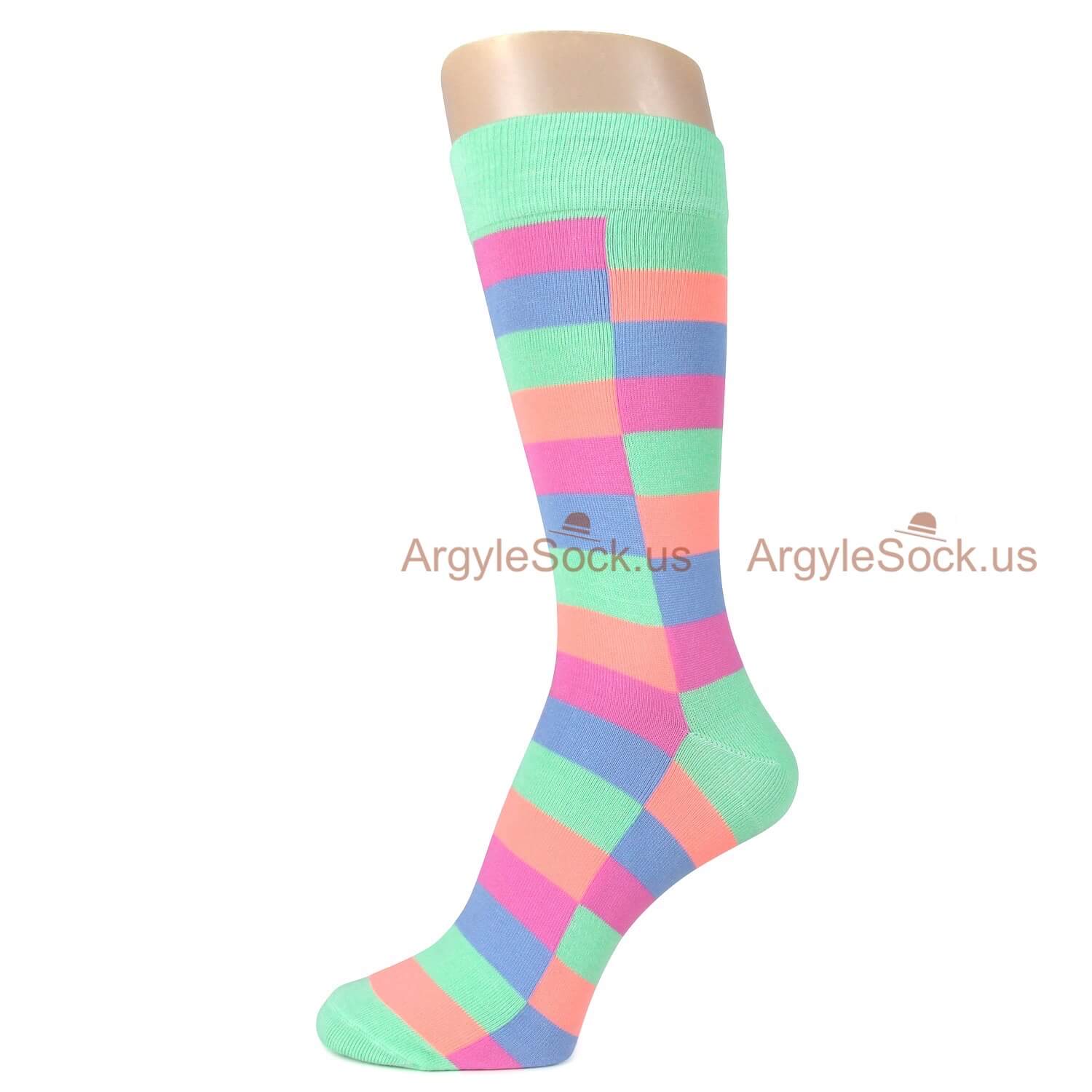 Iconic Multiple Colored Patterned Socks For Men