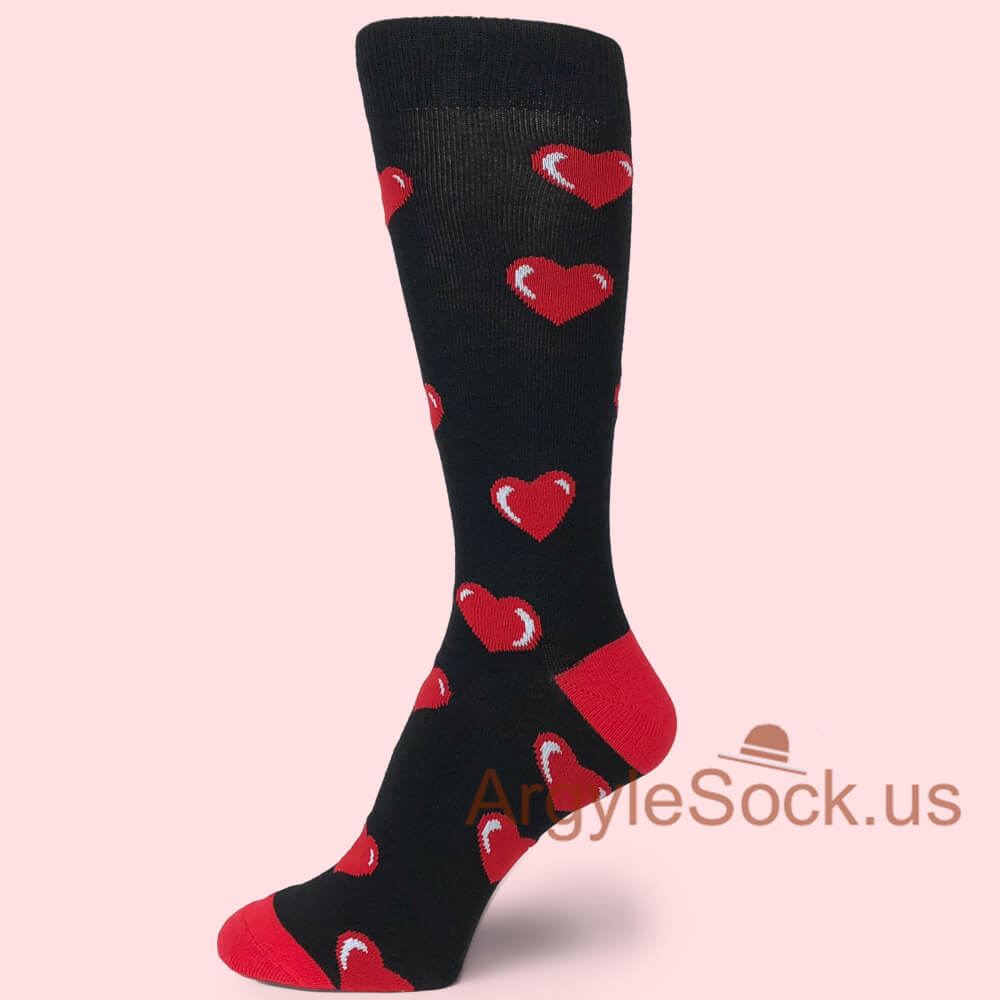 mens valentine socks