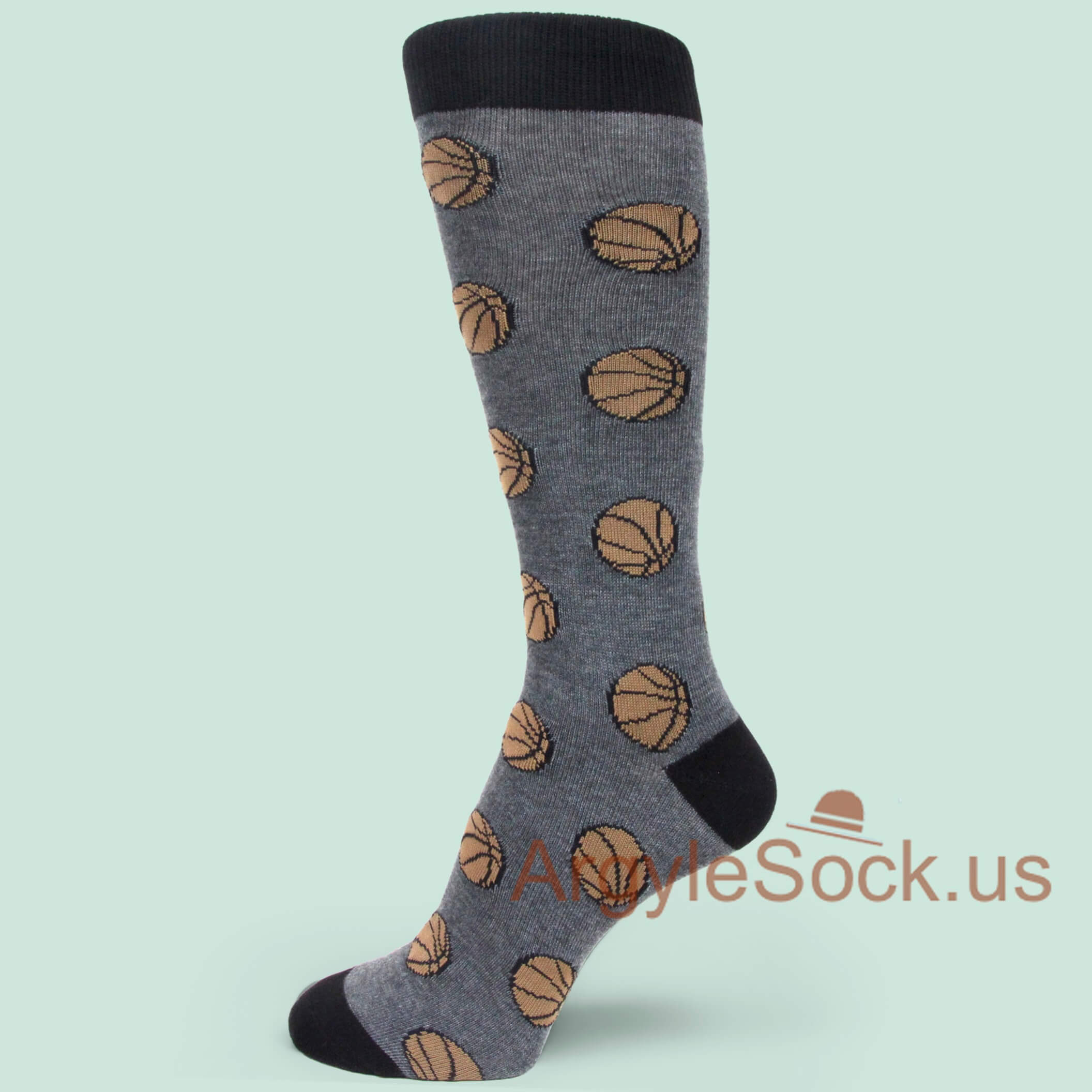 Elite Qualtiy Basketball Icon Socks for Basketball Dad & Coach : Groomsmen  Socks Gift, Argyle Socks For Men and more