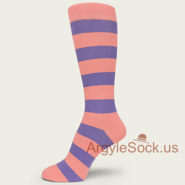 peach mens dress socks